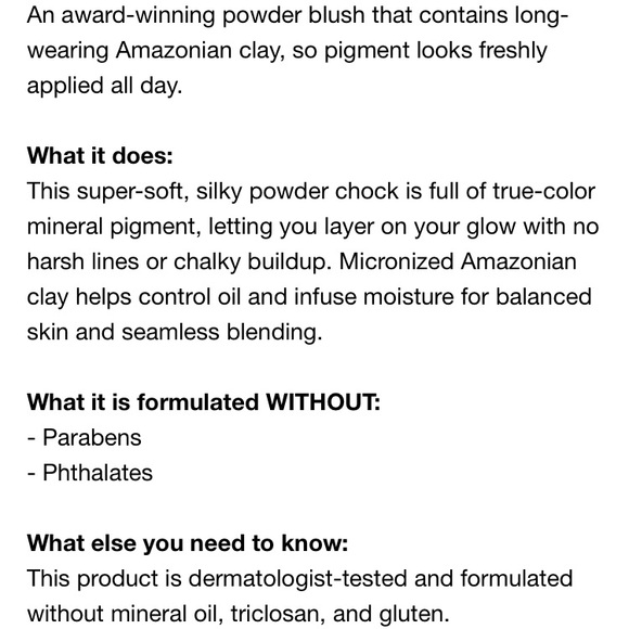 TARTE Amazonian Clay 12-Hour Blush in Blissful - Picture 4 of 6